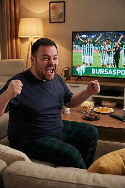 Buratti Set de pijama de marime mare, bumbac, cu ajustare normală, set de pij...