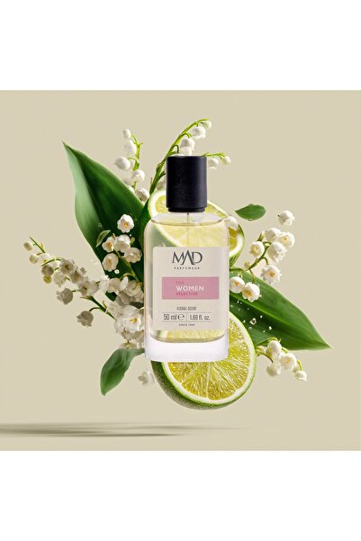 Mad Parfüm Mad A118 Selective 50 ml Kadın Parfüm | Çiçeksi & Fresh Notalar