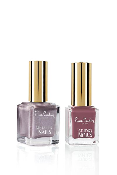 Pierre Cardin Studio Nails & Metallic Nails - 2'li Oje