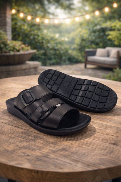 Victoris Lightweight Daily Comfortable Men's Slippers for Those Who Are up to 40-48 Years Old