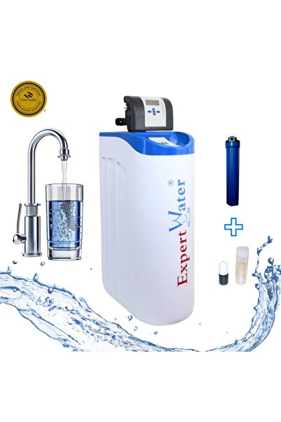 EXPERT WATER 20L Automatic Water Softener (2–4 people) with Clack Valve, Sedi...