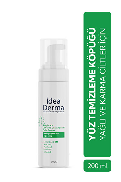 İdea Derma İdea Derma Salisilik Asit Yüz Yıkama Köpüğü 200 ml