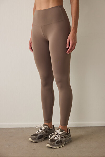 Penti Khaki Soft Feel pančuchové nohavice