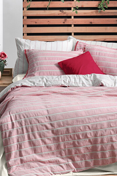 Sarev طقم غطاء لحاف مزدوج من ترين - 100% قطن، مريح