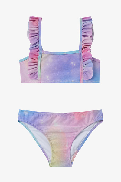 Penti Kız Çocuk Crazy Fırfırlı Bandeau Bikini Takımı