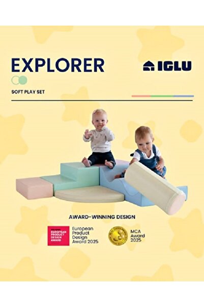 IGLU Soft Play Set de joaca Explorer-Iglu Soft Play