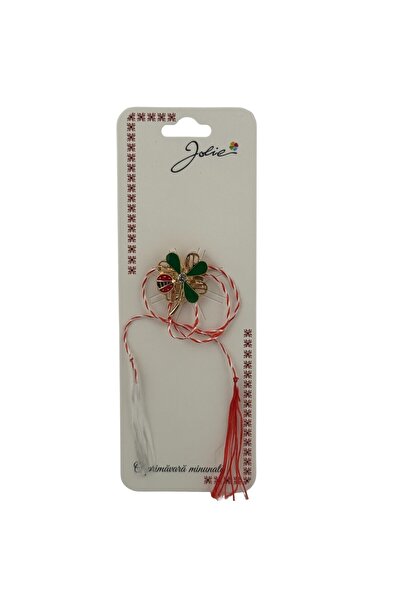 Flippy Martisor Spring Brooch, Metal Material, Cardboard and Opp Packaging, B...