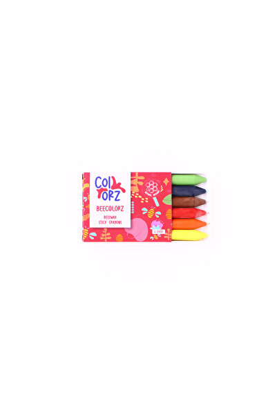 COLORZ 6'lı Kalem Balmumu Pastel Boya Seti