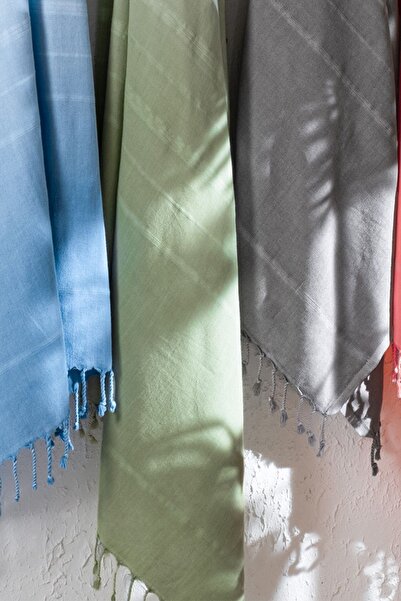 Sarev Зелений пляжний рушник Lemaris - 100% бавовна, 80*160 см