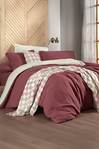 Sarev Комплект спално бельо Kenyon Pink Mood Comfort Double, 100% памук