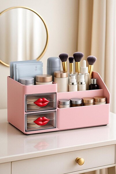 Dory Organizator de machiaj Lips Kulp Series roz