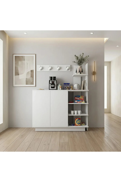 Stylish Home Simple and classic white coffee corner table - RC06