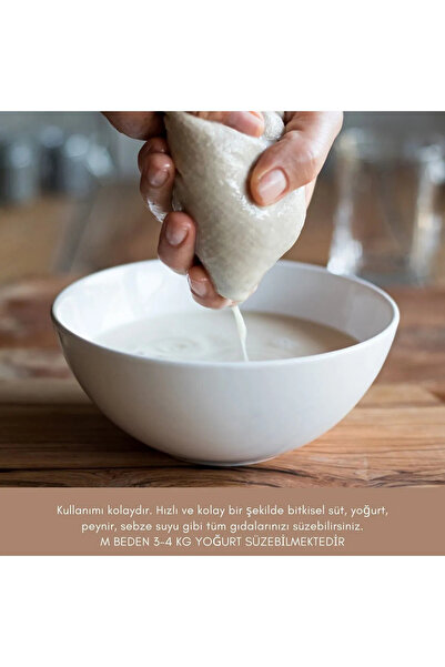 oğur dikimevi Süt, Cibre, Mayşe, Suma, Peynir, Yoğurt, Süzme Torbası XL Boy 5...