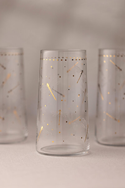 Rakle Dragonfly Set of 4 Soft Drink Glasses 520 Cc