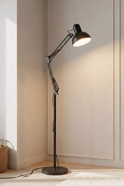 AbajurAksesuar Ottava Siyah Modern Lambader