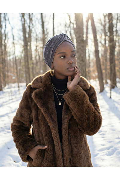 elysianfidan Somot Križni dimljeni gotov turban hidžab šešir pogodan za medic...