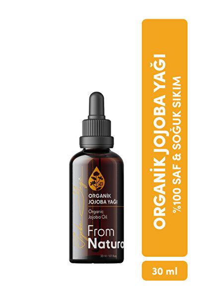 From Natura Organik Soğuk Sıkım Jojoba Yağı 30 ml