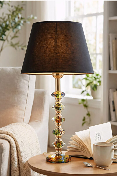 Genel Markalar Gökkuşağı Kristal Abajur