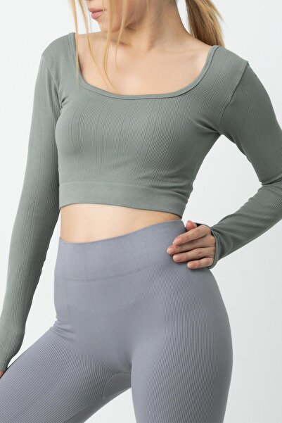 Doremi Безшевно бюстие с дълги ръкави и презрамки