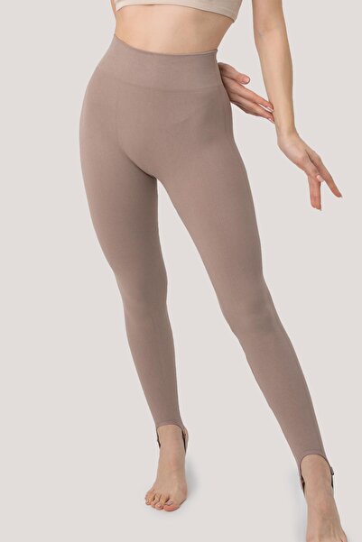 Doremi cu dungi fine fără sudură - Colanți cu talie normală