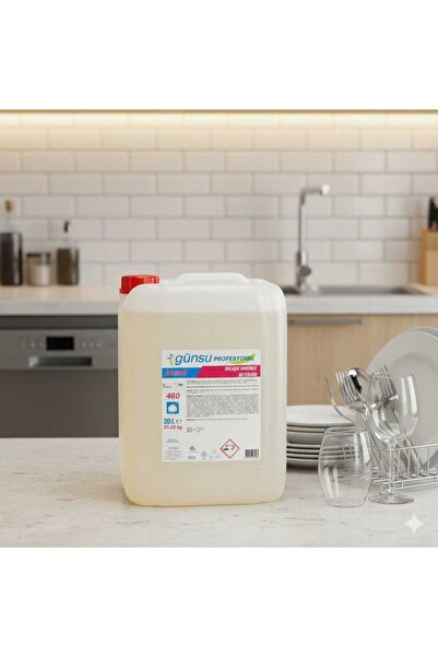 GÜNSU Jaxpel 460 Orta Sert Sular İçin Bulaşık Makinesi Deterjanı 20 L