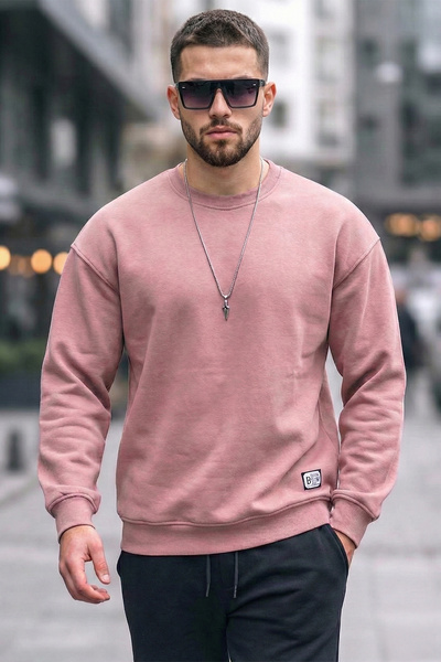 Buratti Regular Fit Crew Neck Cotton Lining Soft Raised Sweat Men's SWEAT 590...