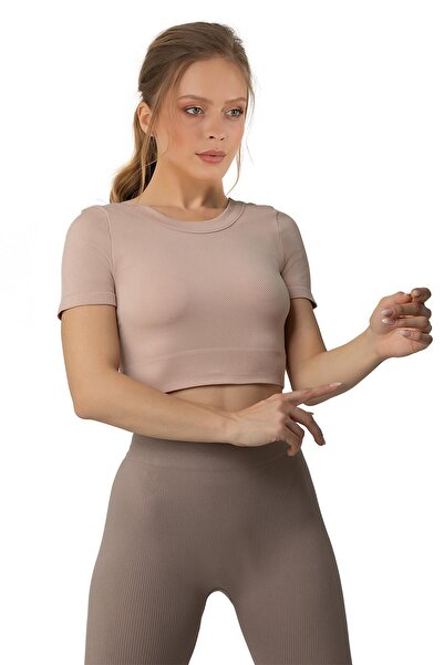 Doremi Κοντό αθλητικό μπλουζάκι χωρίς ραφές