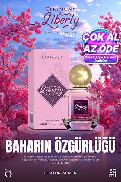 Ceremony Liberty 50 ml Edp Kadın Parfüm