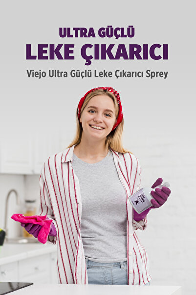 Viejo Çok Amaçlı, Ultra Güçlü Leke Çıkarıcı Sprey 500 ml -