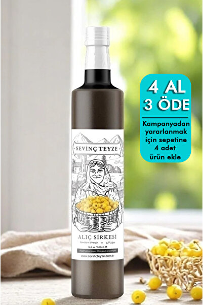 Organik Teyze Sevinç Teyze Doğal Fermantasyon Alıç Sirkesi, Hawthorn Vinegar ...