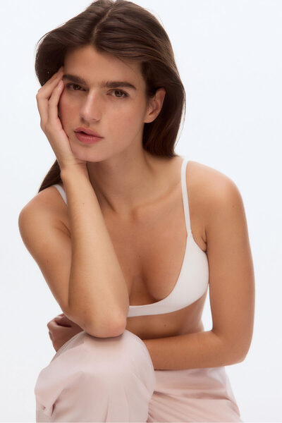 H&M Dikişsiz Dolgulu Yumuşak Sütyen