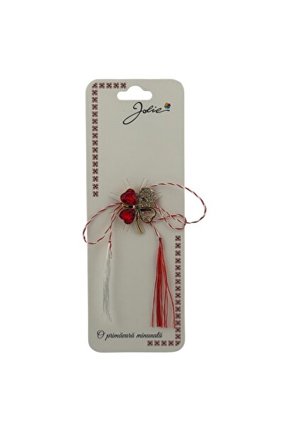 Flippy Martisor Spring Brooch, Metal Material, Cardboard and Opp Packaging, B...