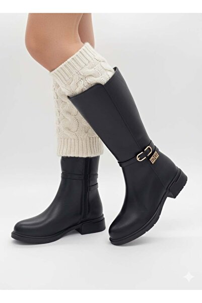 Luvesta Shoes Long Boots Black