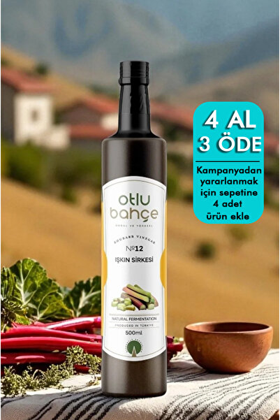 Otlu Bahçe Doğal Fermantasyon Işkın Sirkesi, Işgın Sirkesi, Işkın Kökü Sirkes...