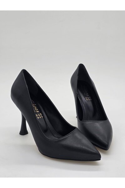 Luvesta Shoes كعب رفيع ستيليتو أسود