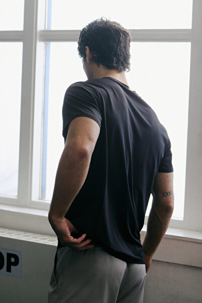 H&M File Spor Tişörtü DryMove™