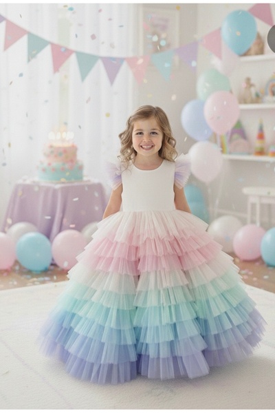 Asel Kids Βραδινό φόρεμα για κορίτσια