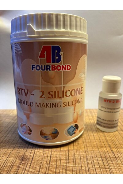 emsa Ekonomik Rtv-2 Kalıp Silikonu 1000 Gr Beyaz 24 Shore