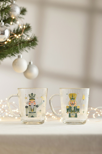 Rakle Magical Christmas Optik 2'li Kupa Seti 360 cc