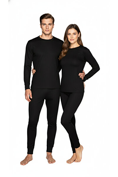 THERMOFORM ملابس داخلية حرارية للكبار - - Active Ribana - أسود