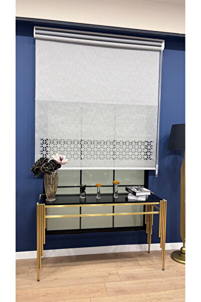 VOLPER MEKANİK VOLPER LZR1035 Çift Mekanizmalı Lazer Kesim Tül ve Stor Perde ...