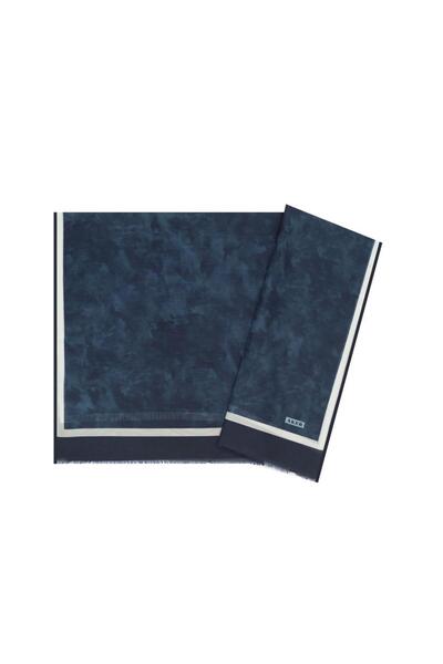 Aker Yaz Serinliği Koton Şal - Bulut Deseni - 7208777-422