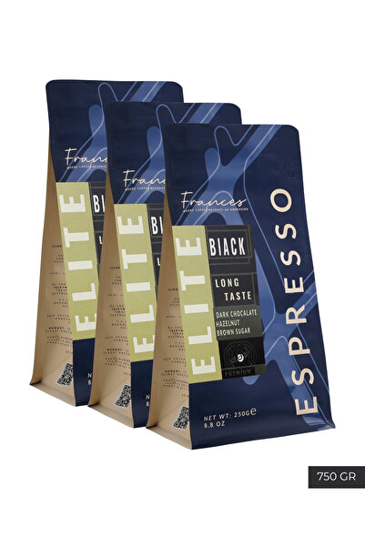 FRANCES %100 Arabica Elite Black Espresso | 3X250 GR