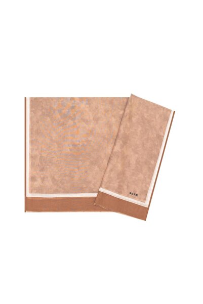 Aker Yaz Serinliği Koton Şal - Bulut Deseni - 7208777-496