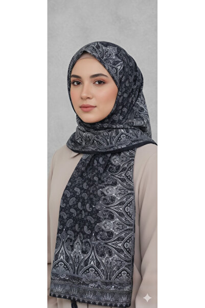 MİSS İPEK Patterned Colorful Non-Slip Soft Shawl Hijab Bundle Dowry Holder 18...