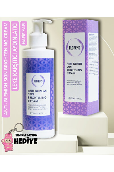 FLOREKS Cilt Lekelerine Karşı Aydınlatıcı Ve Dengeleyici Krem – 200 ml