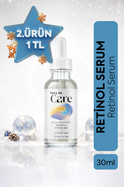 FALL IN CARE Retinol Serum, Kırışıklık Karşıtı, Onarıcı ve Yenileyici Cilt Ba...