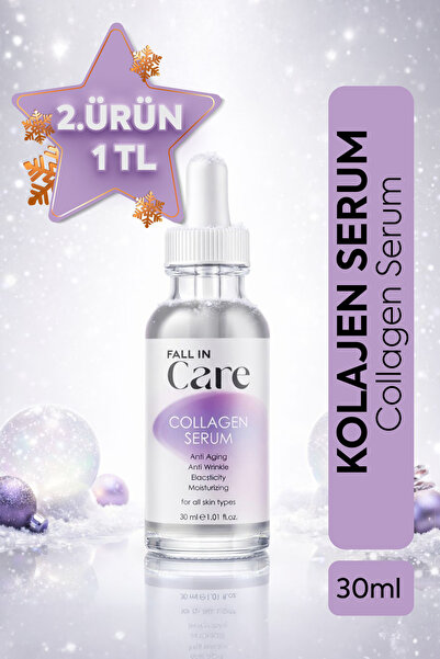 FALL IN CARE Collagen Serum, Yaşlanma ve Kırışıklık Karşıtı Dolgunlaştırıcı K...