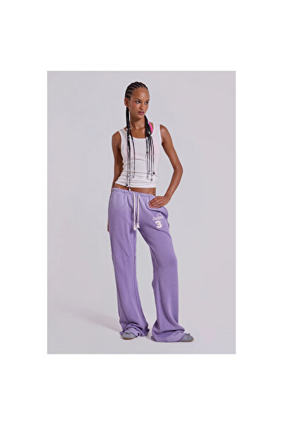 Mokşa Jl Inspired Pink Low Waist Loose Leg Jogger Sweatpants Women