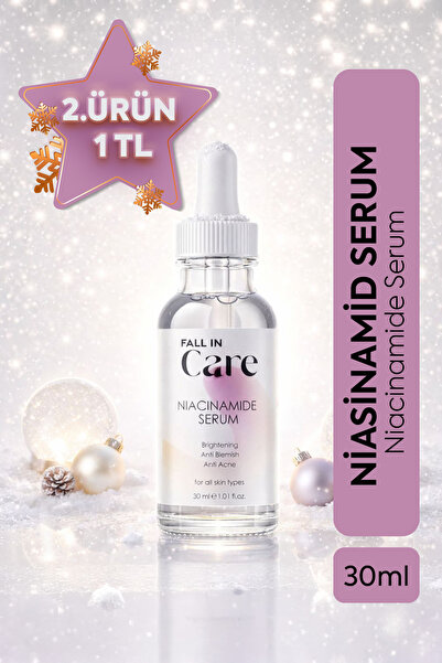 FALL IN CARE Niacinamide Serum, Siyah Nokta ve Sivilce Karşıtı, Gözenek Sıkıl...